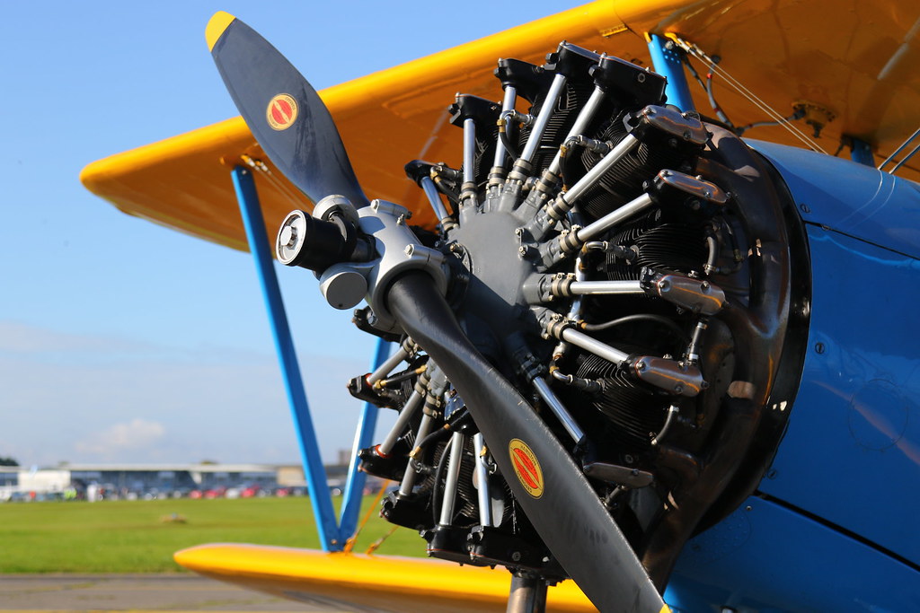 Como é um Motor de aeronave tipo alternativo