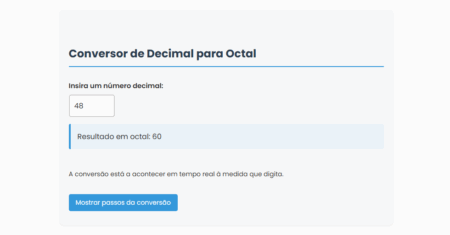 Conversão de Decimal para Octal: Método Detalhado