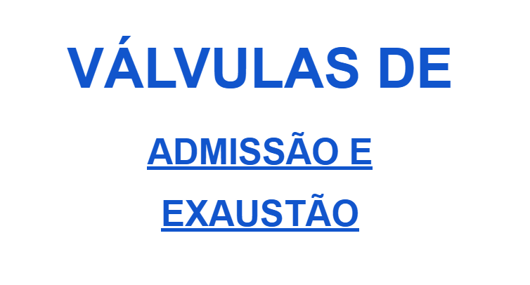 Capa Válvulas de Admissão e Exaustão