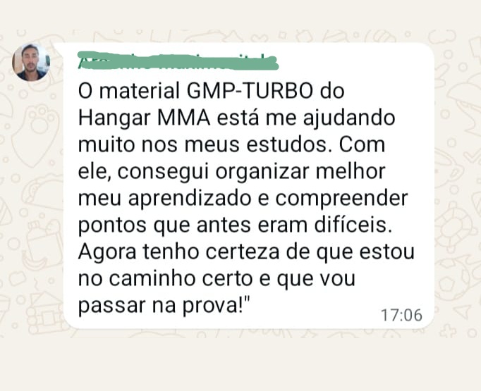 Depoimento de aluno aprovado