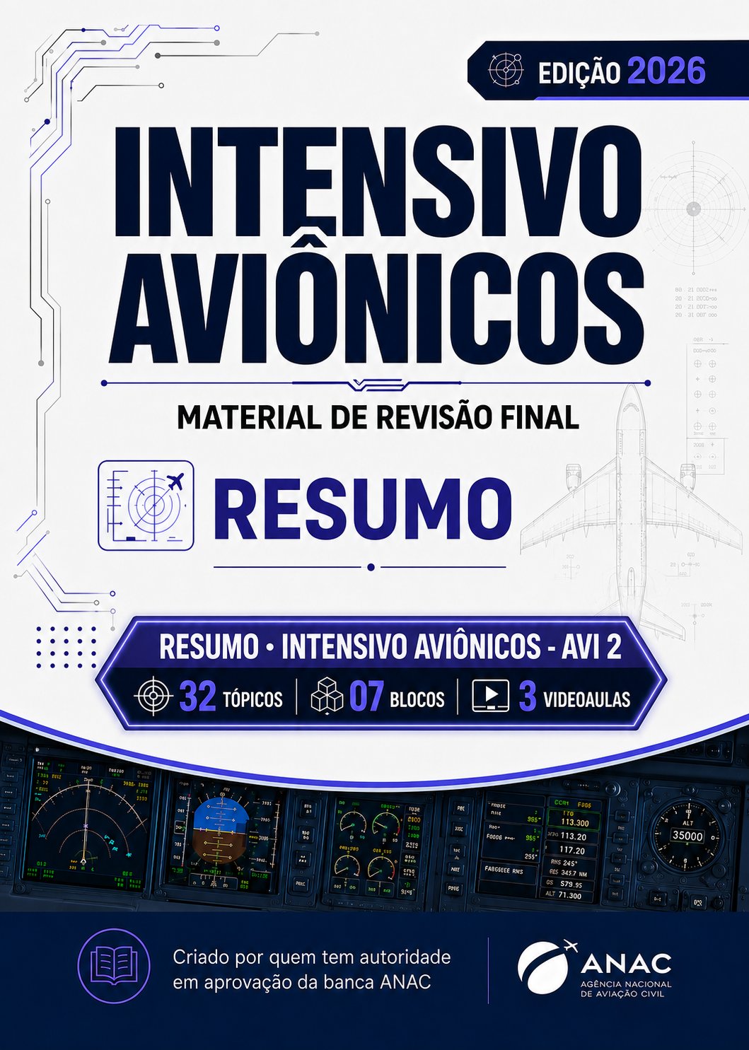 Capa do material de Aviônicos